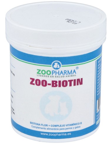 Zoo-Biotin Mascotas 30Tabletas.