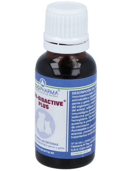 Zoo-Bioactive Plus Perros Y Gatos 20Ml.