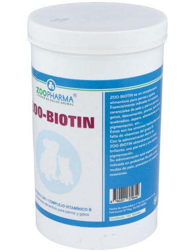 Zoo-Biotin Mascotas 150Comp.