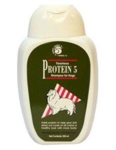 Champu Proteina 5 Perros 250Ml.