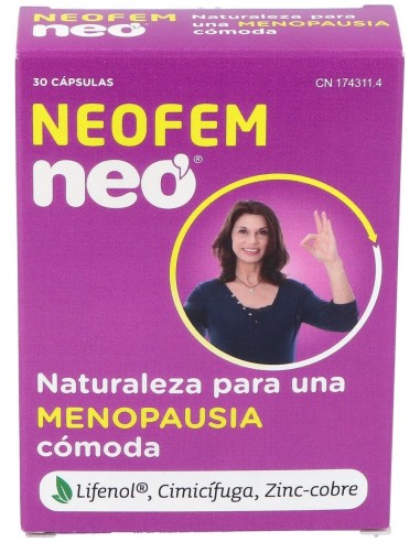 Neo Neofem Bienestar Femenino 30Cáps