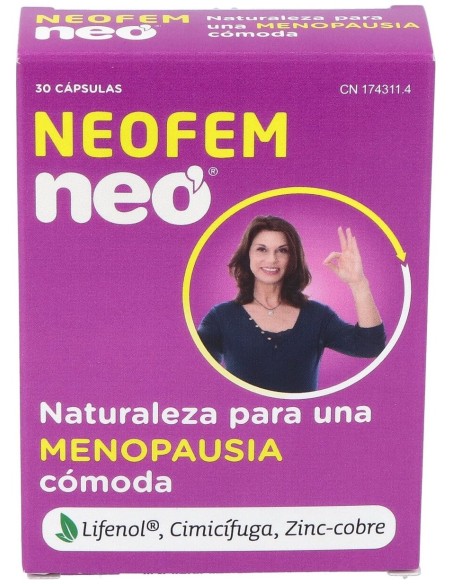 Neo Neofem Bienestar Femenino 30Cáps