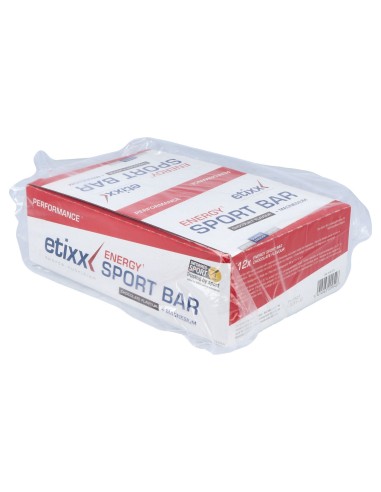 Etixx Energy Sport Bar Sabor Chocolate 12Uds