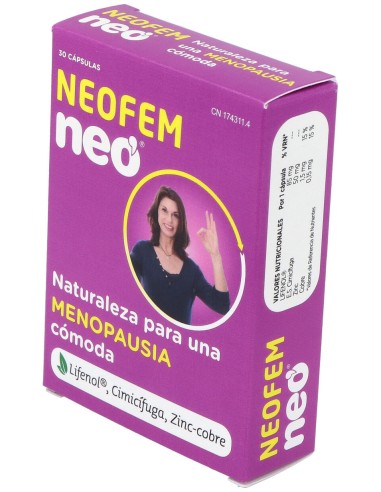 Neo Neofem Bienestar Femenino 30Cáps