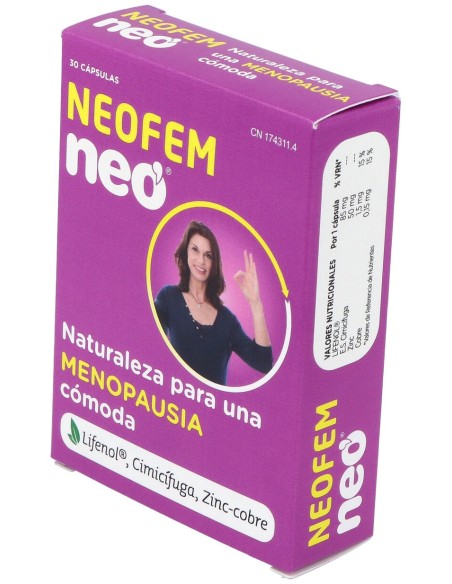 Neo Neofem Bienestar Femenino 30Cáps
