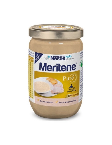 Meritene Pure Lomo Con Patatas Pack 6X300Gr.