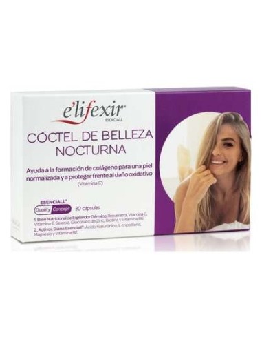 Elifexir Esenciall Coctel Belleza Nocturna 30Cap.