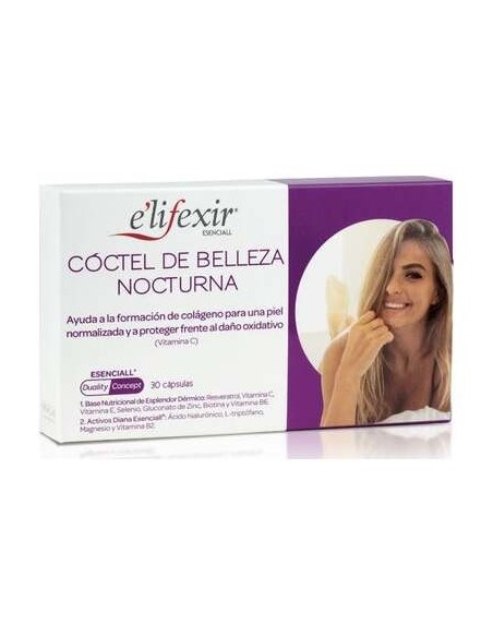 Elifexir Esenciall Coctel Belleza Nocturna 30Cap.