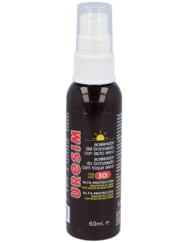 Uresim Spray Acelerador Bronceado Spf30+ 60Ml