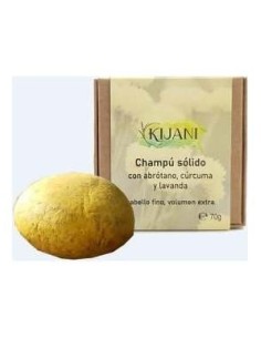 Champu Solido Cabello Fino Curcuma 70Gr.