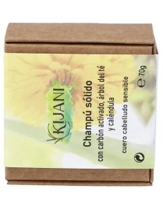 Champu Solido Cabello Sensible Carbon Activado 70G