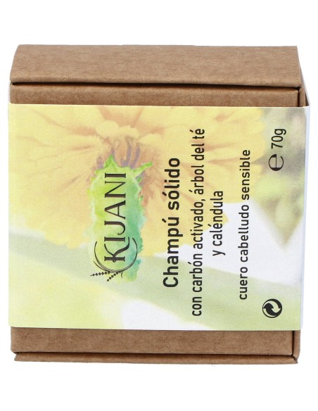 Champu Solido Cabello Sensible Carbon Activado 70G