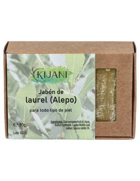 Jabon En Pastilla De Laurel (Alepo) 80Gr.