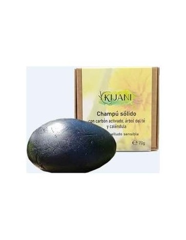 Champu Solido Cabello Sensible Carbon Activado 70G