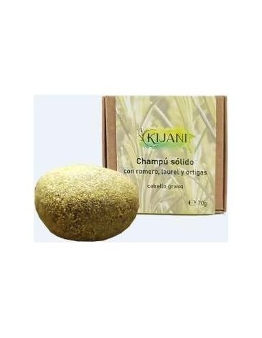 Champu Solido Cabello Graso Romero Y Ortiga 70Gr.