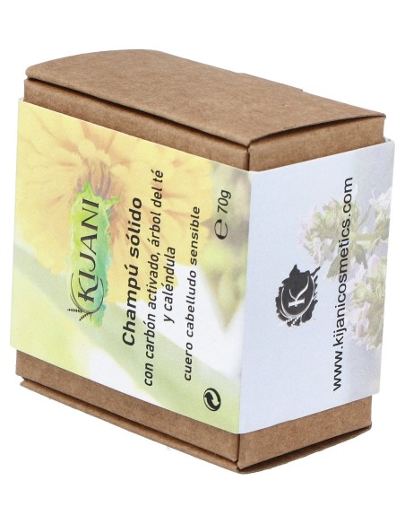 Champu Solido Cabello Sensible Carbon Activado 70G
