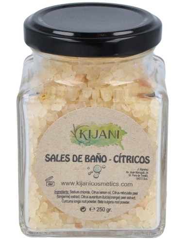 Kijani Sales De Baño Cítricos 250G