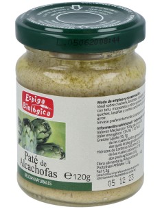 Espiga Biologica Pate Alcachofas Eco 120G