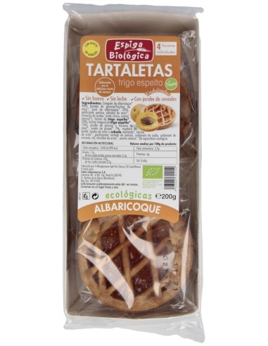 Tartaleta De Espelta Con Albaricoque 4Uds. Eco