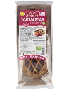 Tartaleta De Espelta Con Fresa Frambuesa 4Uds Eco