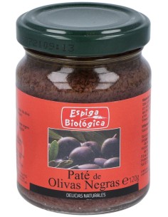 Pate De Olivas Negras 120Gr. Eco Sg Vegan