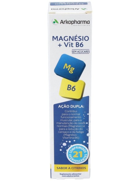 Arkovital Magnesio 375Mg+B6 21Comp.