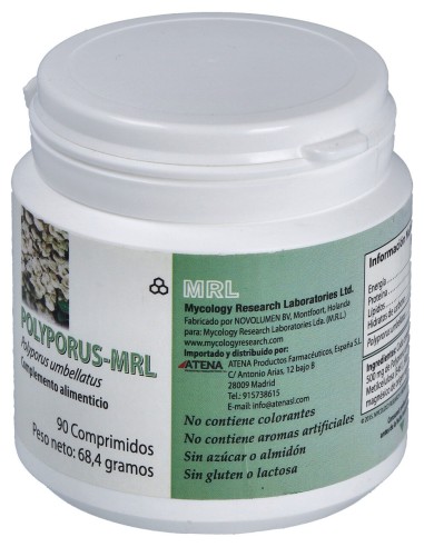 Polyporus-Mrl 500Mg. 90Conp.