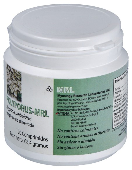 Polyporus-Mrl 500Mg. 90Conp.