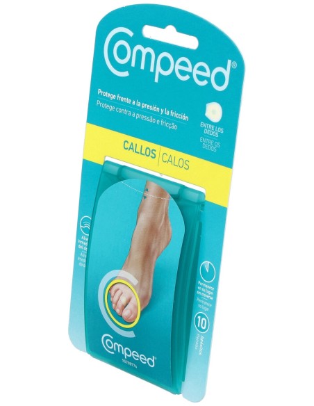 Compeed® Callos Protección Entre Dedos 10Uds