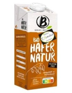 Bebida Vegetal De Avena Berief Sin Gluten 1Lt 8Ud