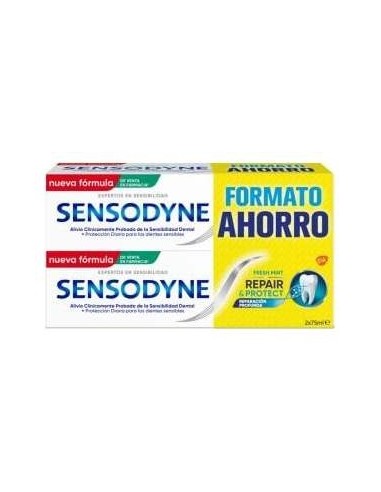 Sensodyne Duplo Repair & Protect 2ªud Al 40% 2X75M