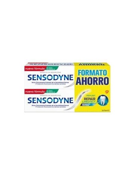 Sensodyne Duplo Repair & Protect 2ªud Al 40% 2X75M