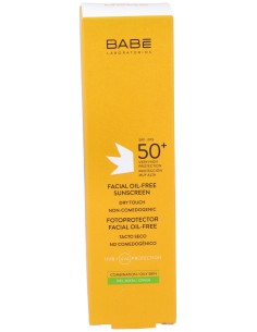 Babé Fotoprotector Facial 50+ Oil Free Tacto Seco 50Ml