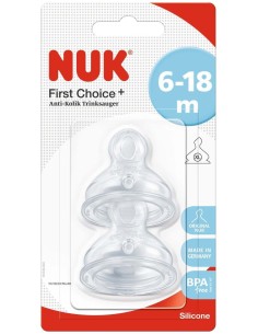 Nuk First Choice+ Tetina Anticólico Anatómica Xl Alimento...