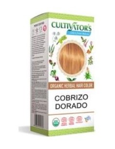 Cobrizo Dorado Tinte Organico 100Gr. Ecocert