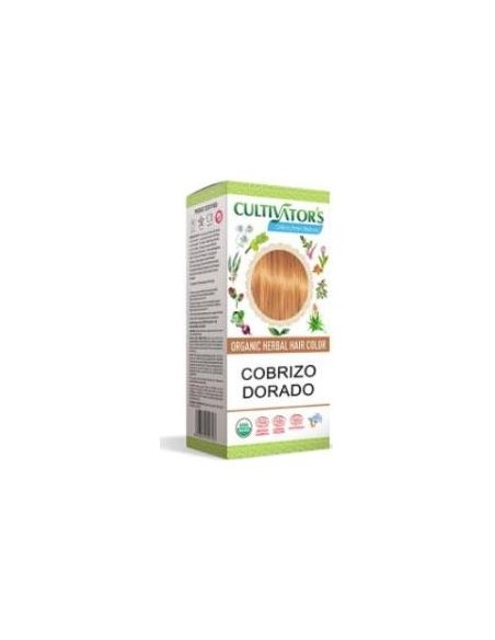 Cobrizo Dorado Tinte Organico 100Gr. Ecocert