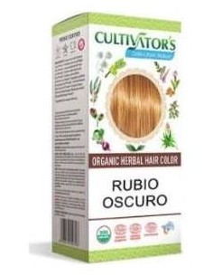 Rubio Oscuro Tinte Organico 100Gr. Ecocert