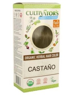 Castaño Tinte Organico 100Gr. Ecocert