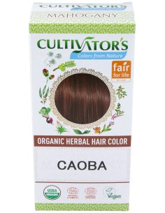 Caoba Tinte Organico 100Gr. Ecocert