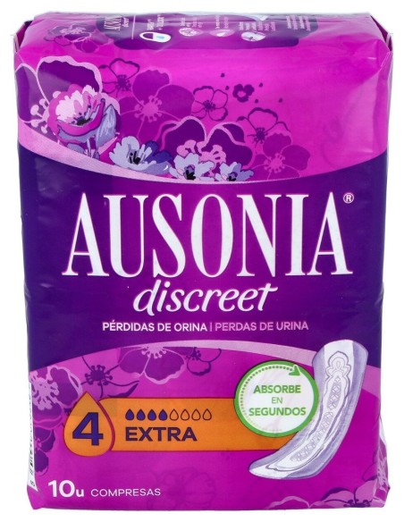 Ausonia Discreet Extra 10 Unidades