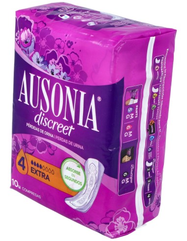 Ausonia Discreet Extra 10 Unidades