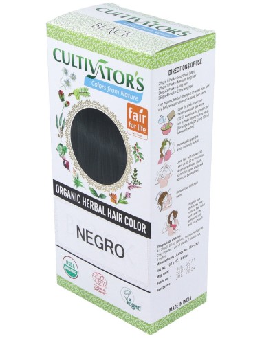 Cultivator'S Negro Tinte Orgánico 100G