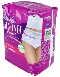 Ausonia Discreet Pants Plus Talla M 9Ud.