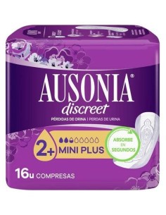 Ausonia Discreet Mini Plus 16Uds