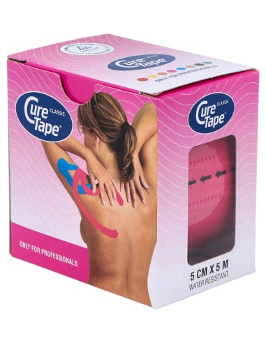 Cure Tape Rosa Vendaje Neuromuscular (5Cm X 5M)
