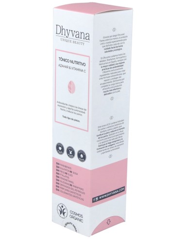 Tónico Nutritivo Dhyvana Unique Beauty® Azahar...