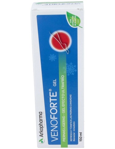 Venoforte Gel Piernas Efecto Frio 150Ml.