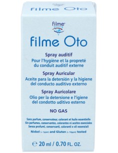Filme Oto Spray Auricular Para Detersion 1 Spray 20Ml