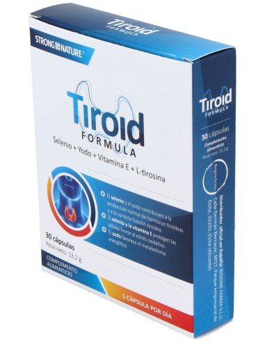 Strong Nature Tiroid Formula 30Caps