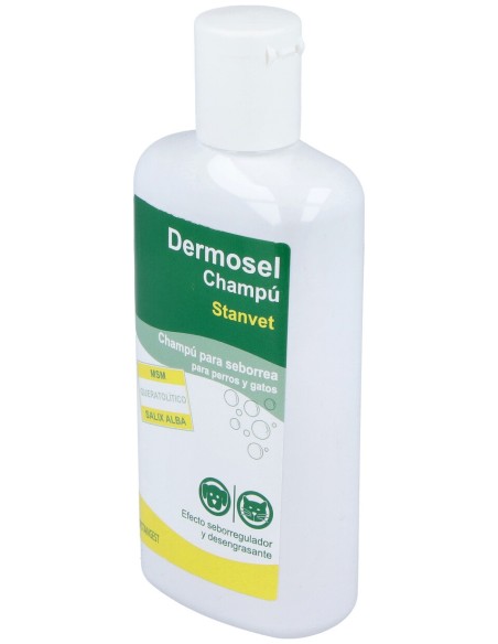 Champu Dermosel Perros Y Gatos 250Ml.